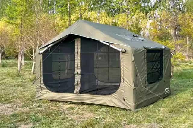 Палатка Condor, 222703, 4 стороны, надувной каркас, пол, размер 265 x 300 x h220, вес 17,0 кг