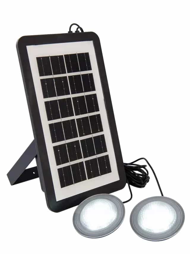 Фонарь кемпинговый CL-082 с солн.панелью (+2 фонаря, кабели зарядки), Bluetooth