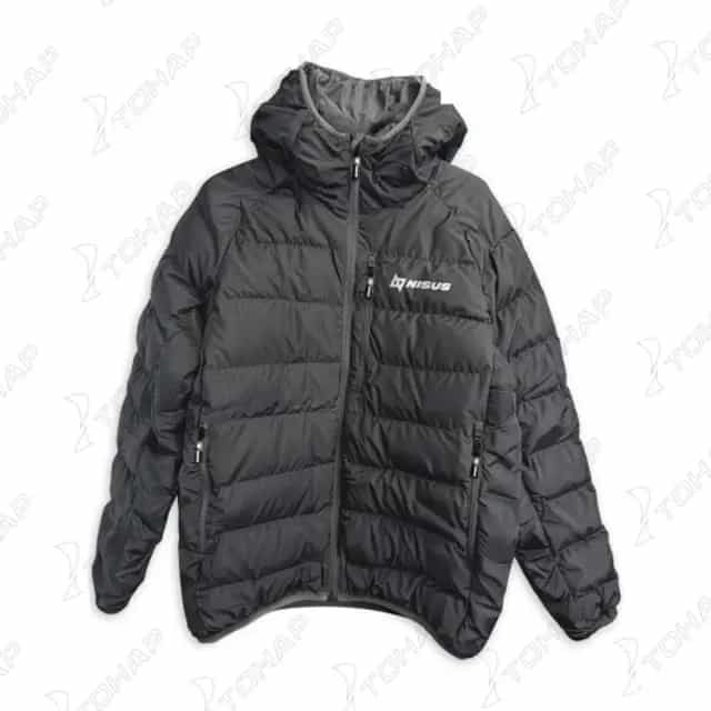 Куртка утепленная -5С ВАЛДАЙ, с капюшоном, графит, XL, NISUS