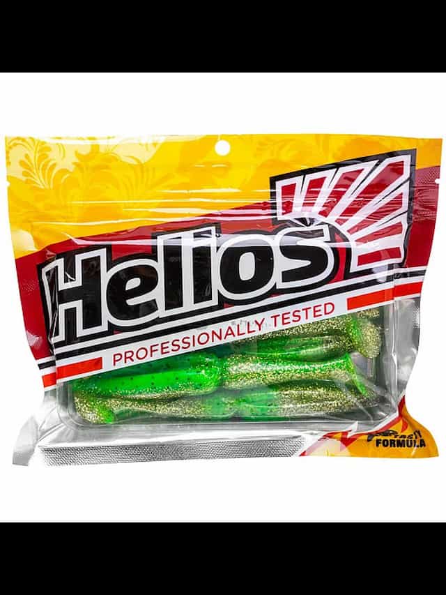 Виброхвост Guru 5,0"/12,7 см Green Peas 5шт. (HS-31-051) Hel