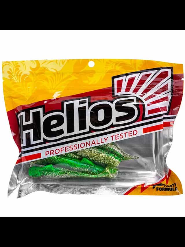 Виброхвост Jap 3,15"/8 см Green Peas 7шт. (HS-32-051) Helios