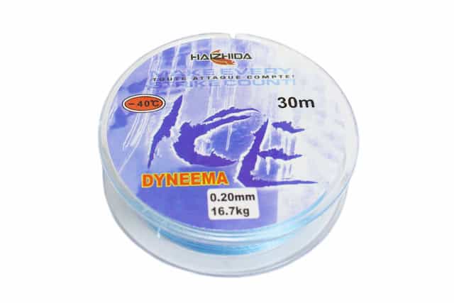 Леска зимняя плетенка Haizhida Dyneema -40, 30м
