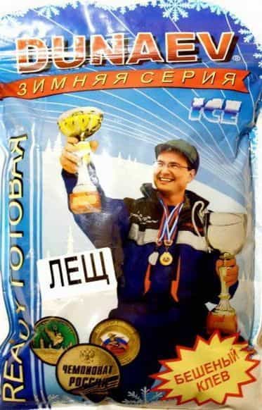 Прикормка "DUNAEV iCE-READY" 0,75кг Лещ
