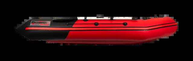 Лодка Таймень NX 3600 НДНД PRO красный/черный