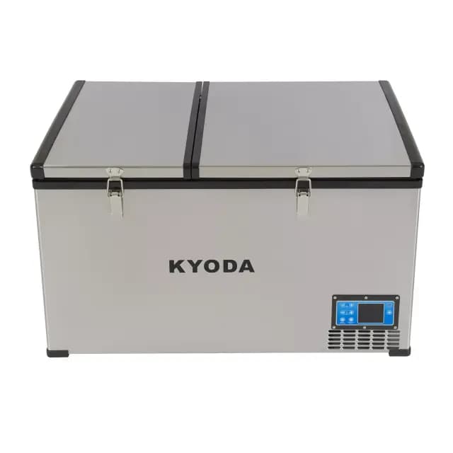 Автохолодильник Kyoda BCDS100, двухкамерный, объем 100 л, вес 32 кг
