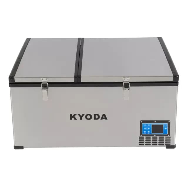 Автохолодильник Kyoda BCDS80, двухкамерный, объем 80 л, вес 30 кг