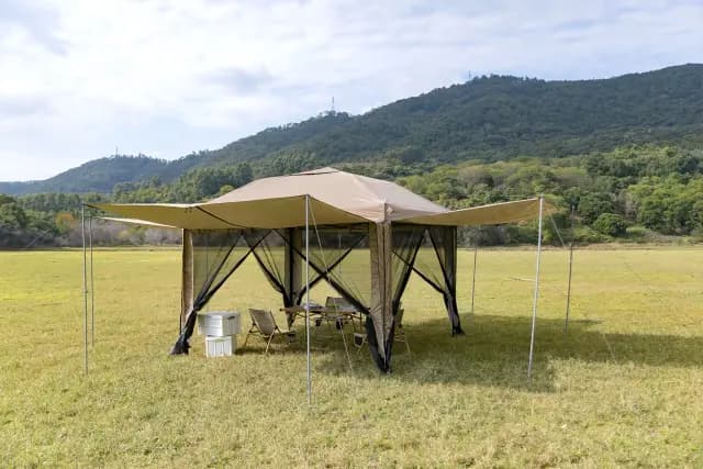 Шатер туристический KYODA 4 стороны, р.300*300*260 см
