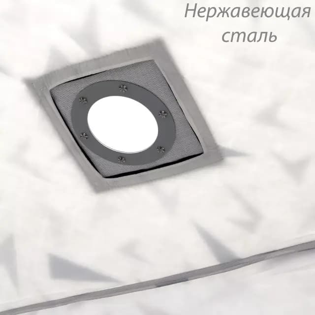 Палатка Куб "CONDOR" зимняя утепленная 2,0 х 4,0 х 2,15  белый КМФ цифра