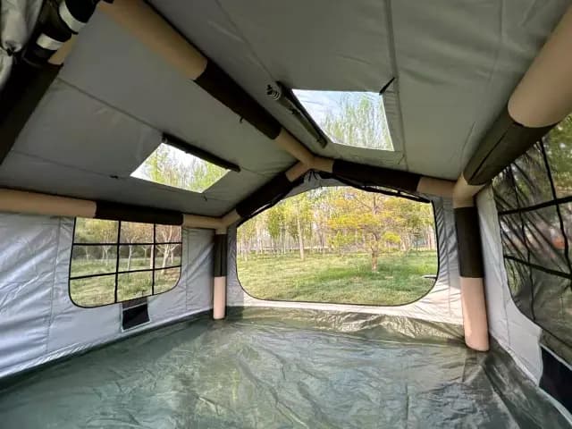 Палатка Condor, 222703, 4 стороны, надувной каркас, пол, размер 265 x 300 x h220, вес 17,0 кг