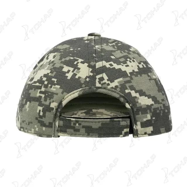 Бейсболка СТОП-КЛЕЩ, цв.Серый пиксель р.XL (H-BC-SK-XL) ТМ Helios