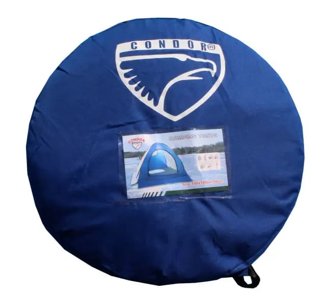 Палатка CONDOR, автомат, зимняя 1,5 Х 1,5 м, двухцветная, пол расстёгивается