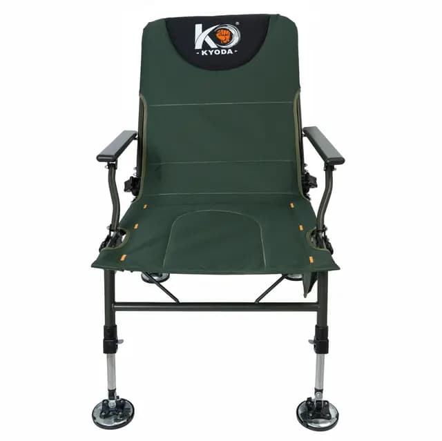 Кресло карповое"Kyoda" 56х46х40/104, полуавтоматическое, пласт.фурнитура