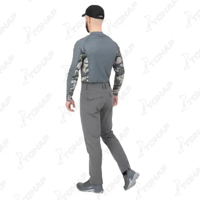 Брюки летние треккинговые АРМУС, серый, 58-60/182, NISUS