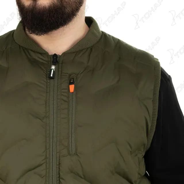 Жилет стёганный IMPULS, олива, XL, NISUS
