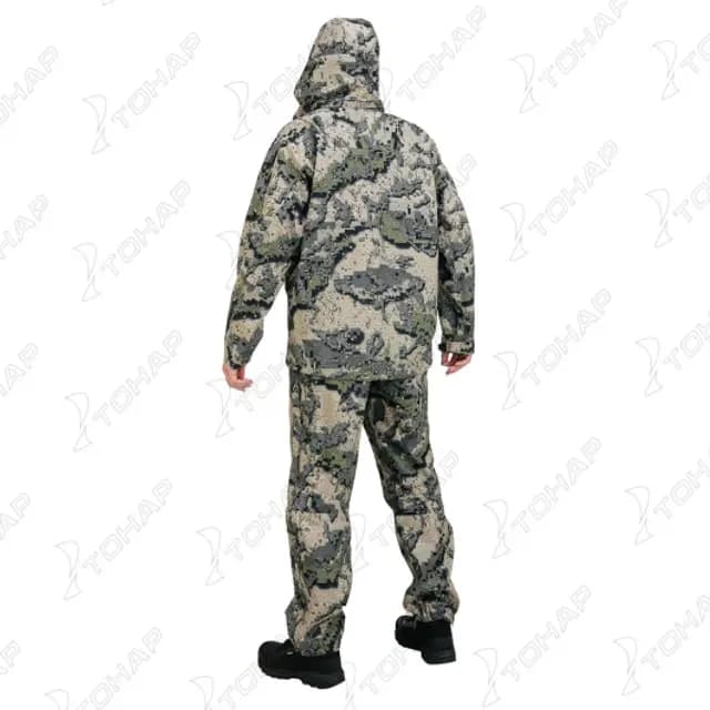 Костюм штормовой Phantom, +10С, 15/10К, серый спектр, 60-62/182-188 (XXXL), NISUS