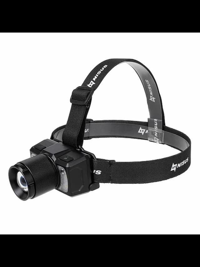 Фонарь налобный сенсорный 800 LM, IP43, USB