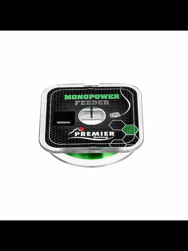 Леска MONOPOWER FEEDER 0,16mm/100m Green Nylon