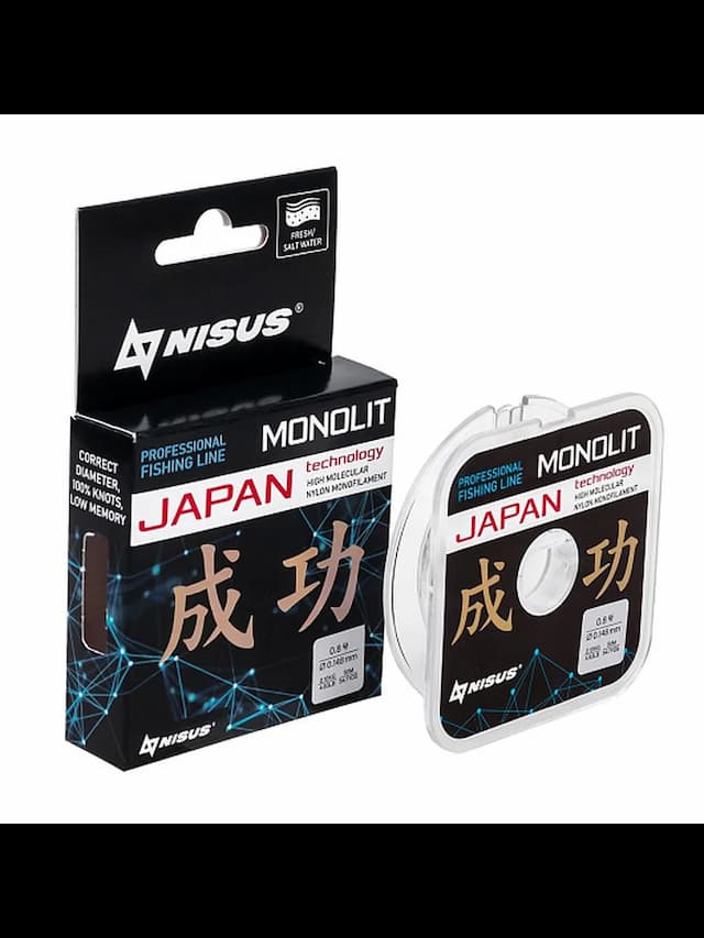 Леска MONOLIT 0,148mm/50m Nylon Transparent