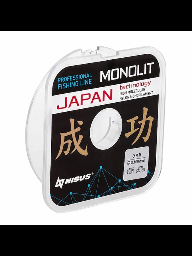 Леска MONOLIT 0,148mm/50m Nylon Transparent