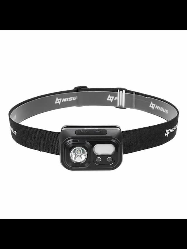 Фонарь налобный сенсорный 200 LM, IP44, USB (N-FN-HL23) PRO