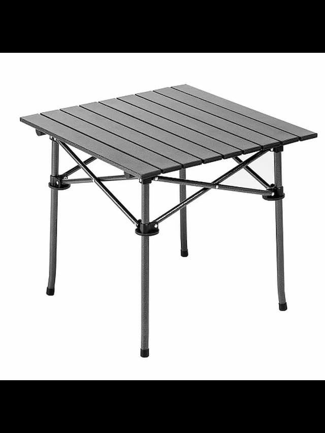 Стол складной 55x55x50см с отделом под посуду