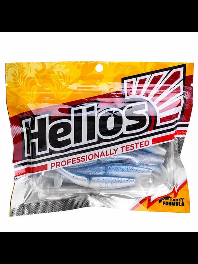 Виброхвост Guru 5,0"/12,7 см Blue Fish 5шт. (HS-31-052) Heli