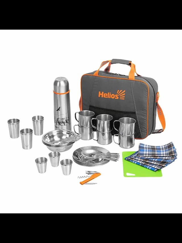 Набор для пикника Camping на 6 персон с термосом