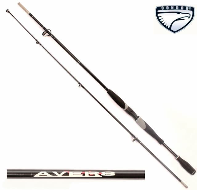 Спиннинг штекерный Avers, длина 210cм,тест 50-150гр, композит