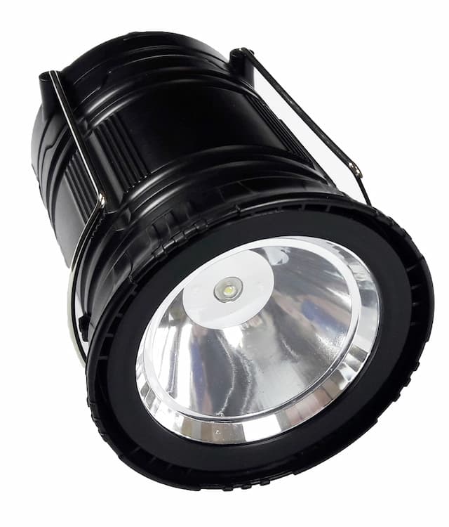Лампа туристическая LED солнечная батарея, фонарь теплый свет T5800H