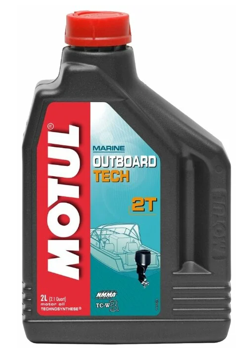 Масло MOTUL OUTBORD 2T 2л