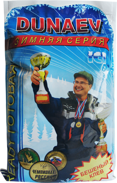 Прикормка "DUNAEV iCE-READY" 0,75кг Плотва