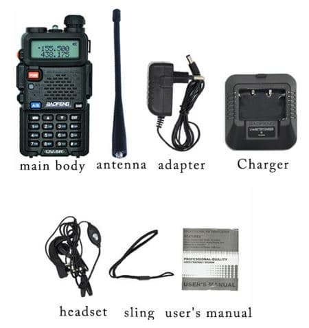Рация Baofeng UV-5R 8W