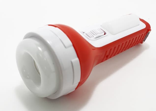 Фонарь RECHARGEABLE LED TORCH (красный)