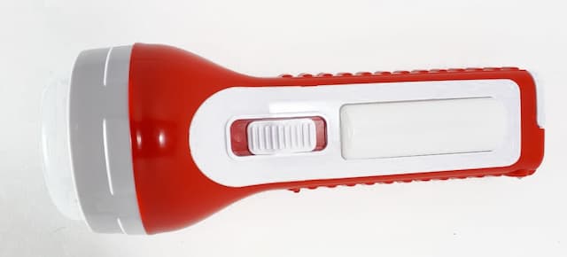 Фонарь RECHARGEABLE LED TORCH (красный)