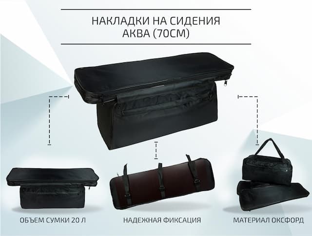 Накладки на сидения АКВА (70см)