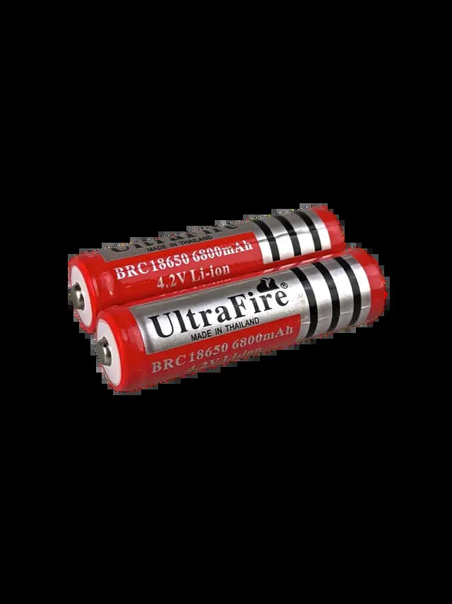 Аккумулятор 18650 4,2V 6800 mAh комплект 2шт/уп