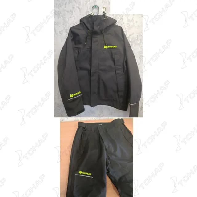 Костюм штормовой ИРТЫШ 3L, 20/20K, черный, 3XL, NISUS