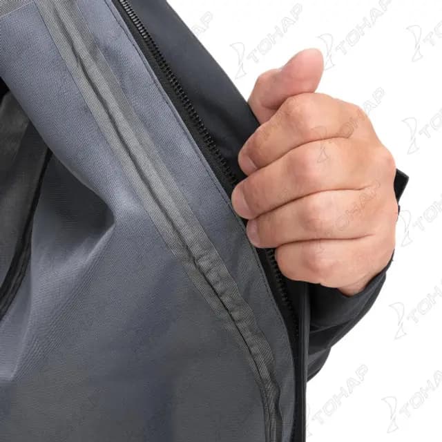 Костюм штормовой ИРТЫШ 3L, 20/20K, черный, XL, NISUS