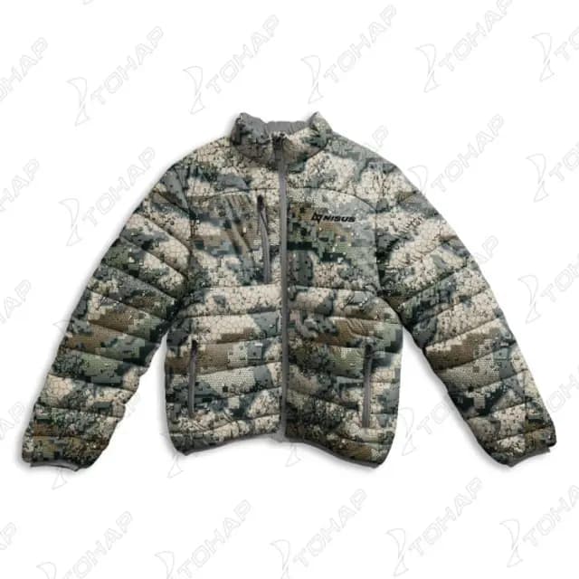Куртка утепленная -5С ОЛЬХОН, серый спектр, 2XL, NISUS