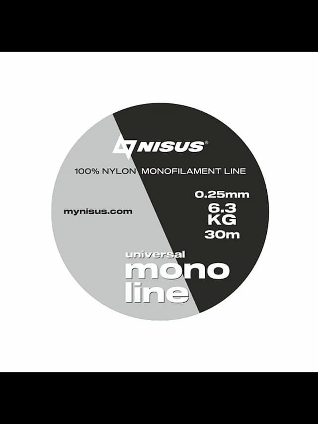 Леска MONOLINE Universal 0,25mm/30m Nylon Transparent