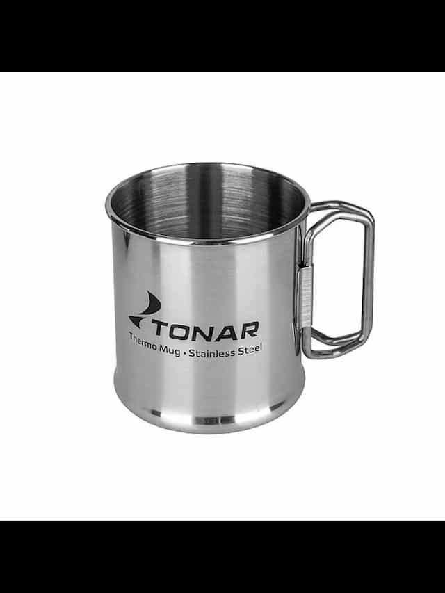 Кружка 300ML металлическая скл. ручки (T.TK-035-300)