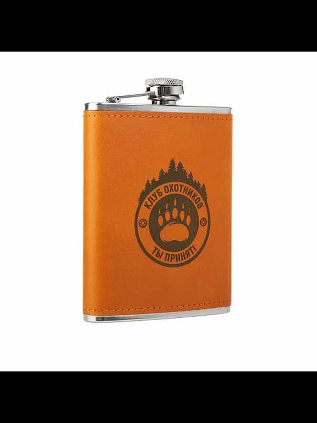 Фляжка Клуб охотников 240 мл (BP-8) Hip Flask