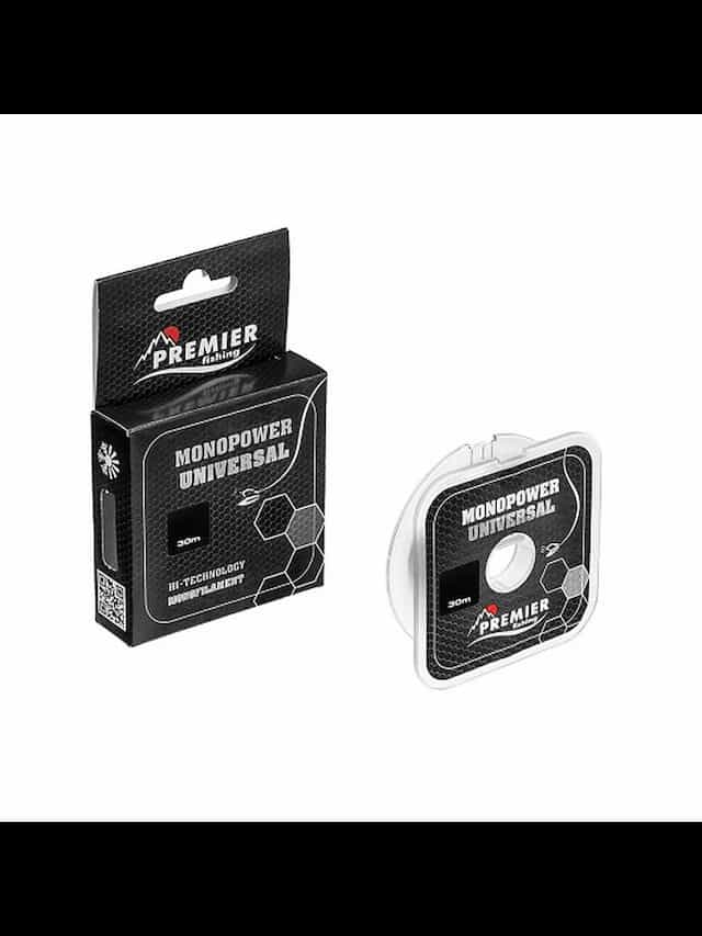 Леска MONOPOWER UNIVERSAL 0,25mm/30m Clear Nylon