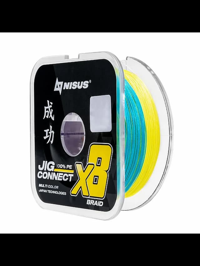 Шнур X8 PE Multicolor 150m #3.0, 0.28mm 19.0кг/34.1LB