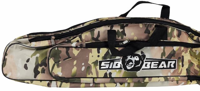 Чехол для спиннинга двухсекционный Sib Bear 130 см, камуфляж