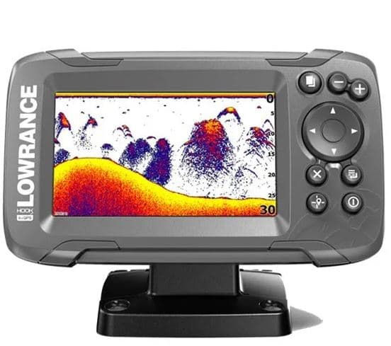 Эхолот Lowrance HOOK2-4X GPS датчиком BULLET (000-14015-001)