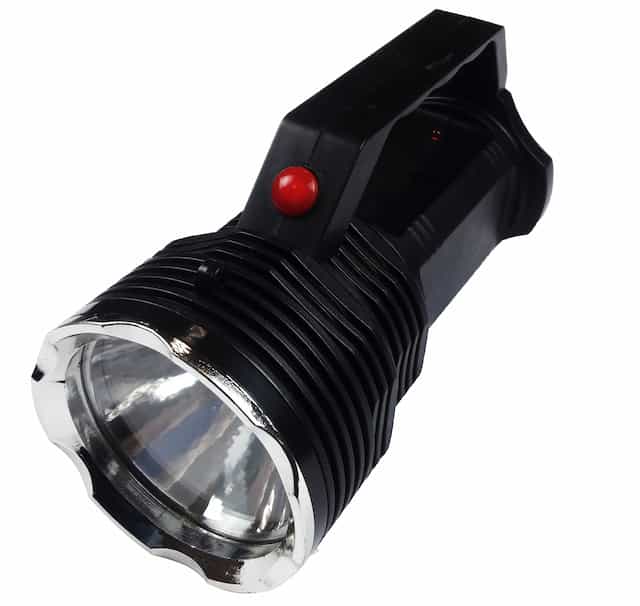 Фонарь ручной LED rechargeable emergency light черный