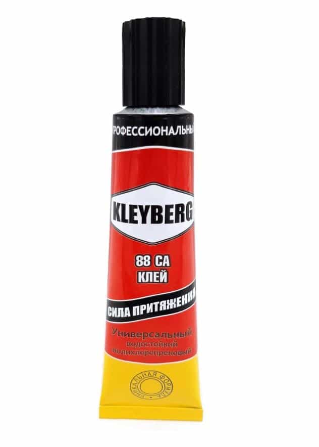 Клей KLEYBERG 88 CA фасовка туба 30 мл в блистере