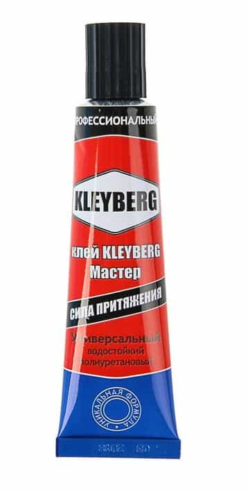 Клей KLEYBERG Мастер, универсальный, водостойкий, полиуретановый, туба 30 мл