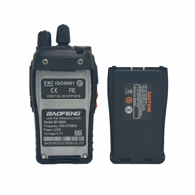 Комплект раций BAOFENG BF-888S 2 шт.